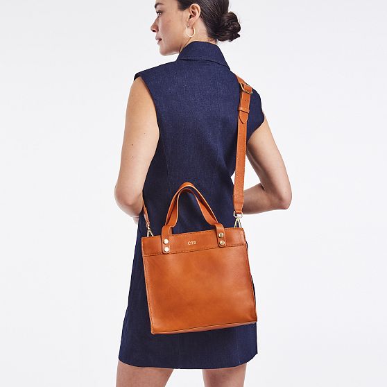 Small Essential Leather Tote