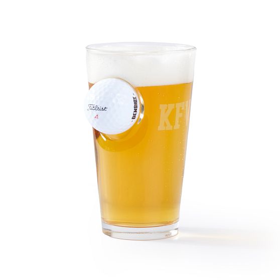 Golf Ball Beer Glass