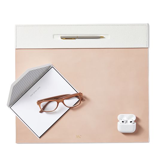 Italian Leather Laptop Desk Blotter