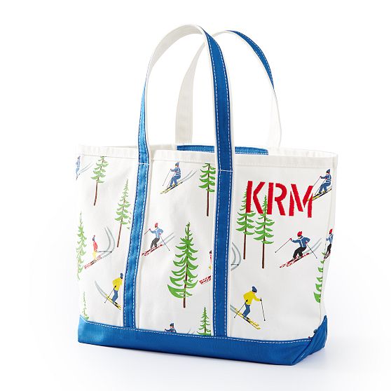 Printed Canvas Tote