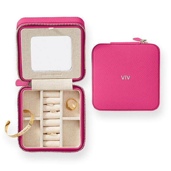 Small Travel Jewelry Case