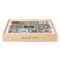 Deluxe Wood Clue Game Set