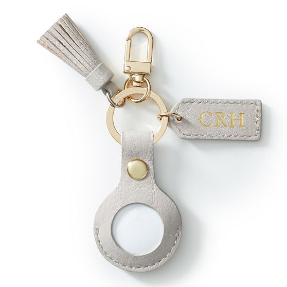 Leather Tassel Keychain for AirTag