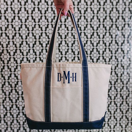 Canvas Zip-Top Tote