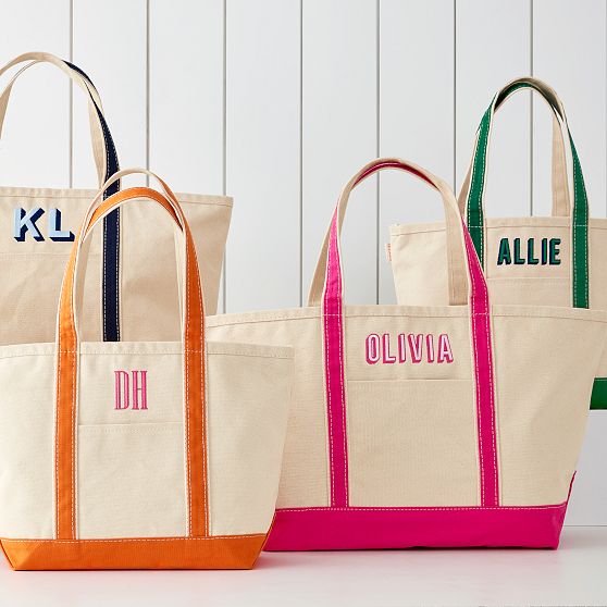 Canvas Zip-Top Tote