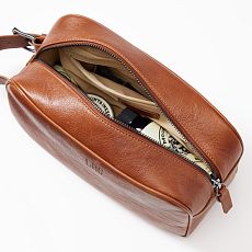 Carson Leather Travel Pouch