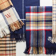 Italian Plaid Throw Blanket