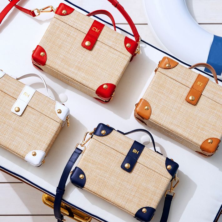 Montauk Raffia Crossbody Bag | Mark and Graham