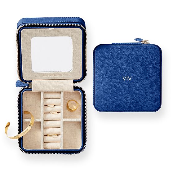 Small Travel Jewelry Case