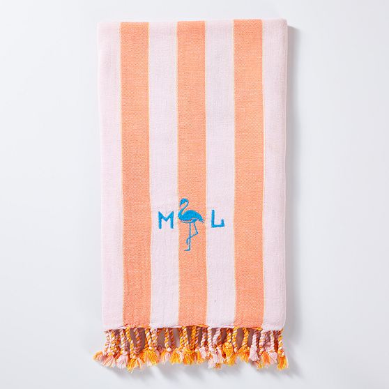 Cabana Stripe Lightweight Reversible Turkish Towel