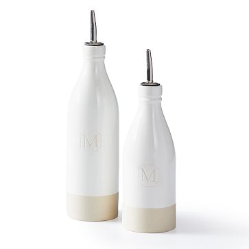 Ceramic Oil and Vinegar Cruet Set