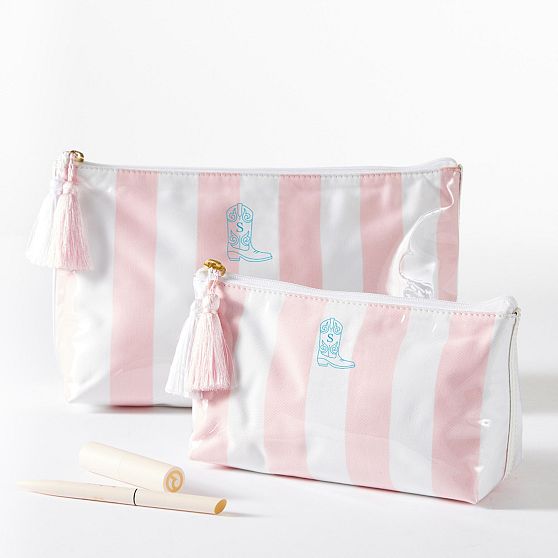 Clear Coated Travel Pouch