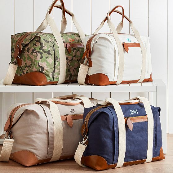 Canvas and Leather Weekender