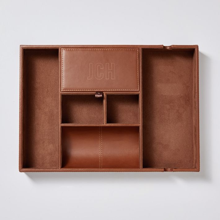 Leather Valet Tray