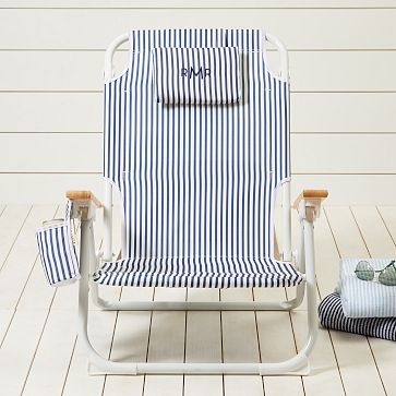 Stripe Foldable Beach Chair