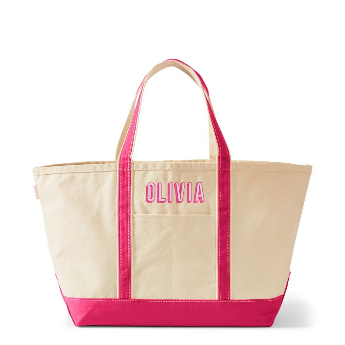 Canvas Zip-Top Tote