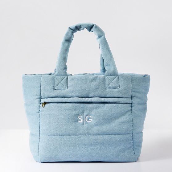 Lightweight Puffer Mini Tote | Mark and Graham