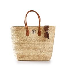 Capri Palm Leaf Tote