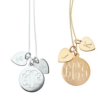 Sarah Chloe Sonya Layered Charm Necklace