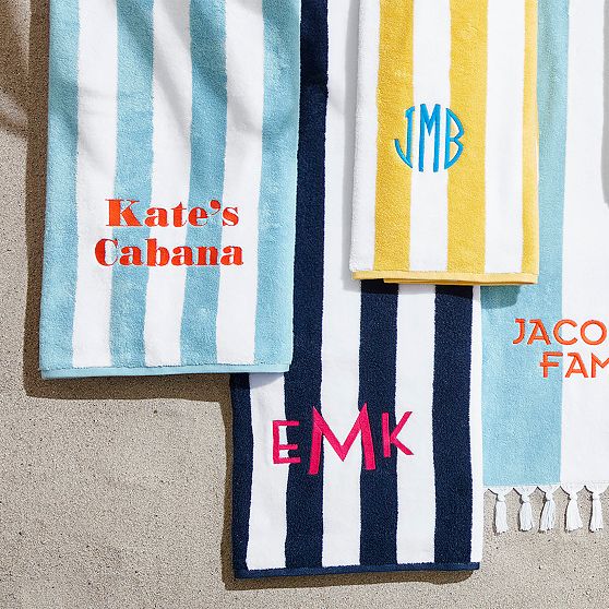 Cabana Stripe Beach Towel