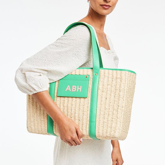 Palermo Straw Beach Tote