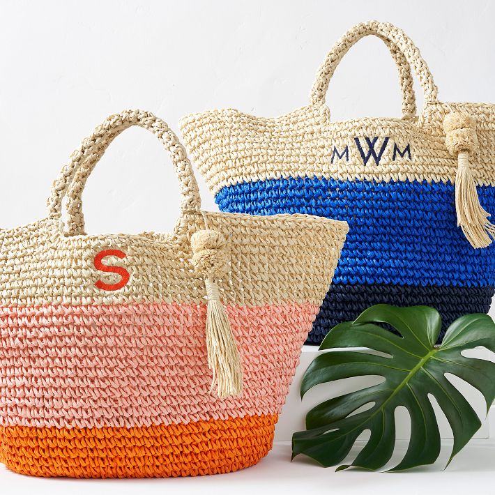 Maui Straw Beach Bag