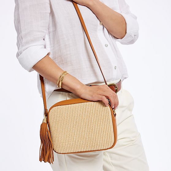 Raffia Build Your Crossbody