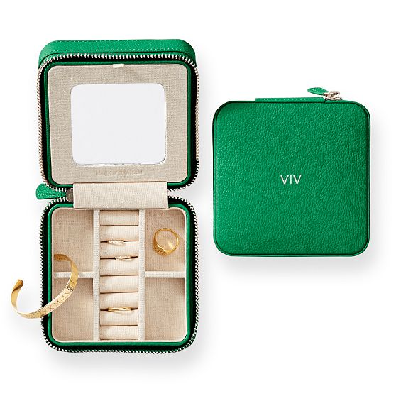Small Travel Jewelry Case