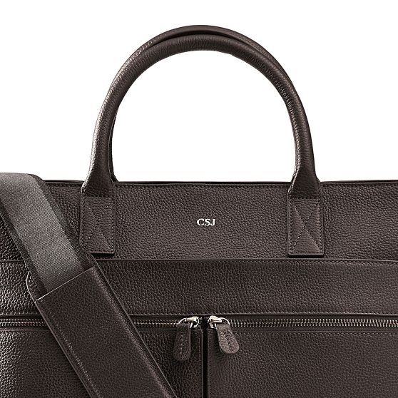 Graham Leather Briefcase Bag