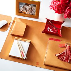 Italian Leather Desk Blotter