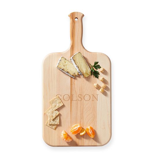 Maple Paddle Cheese Board