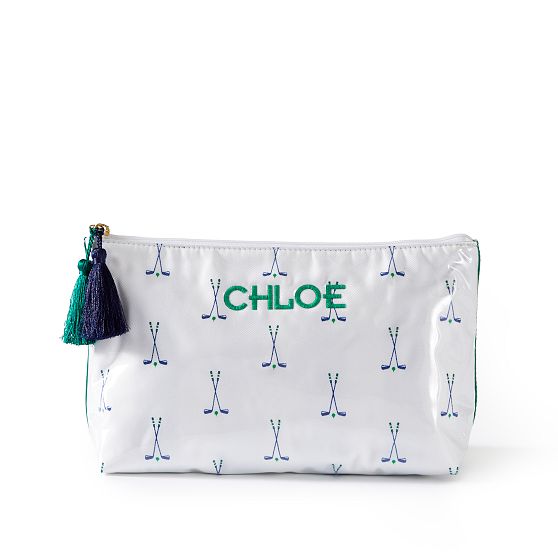 Clear Coated Travel Pouch