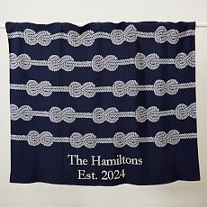 Custom Knit Throw Blanket