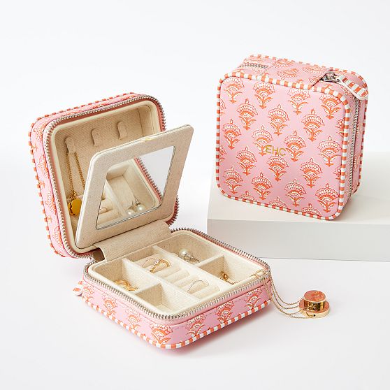 Small Travel Jewelry Case