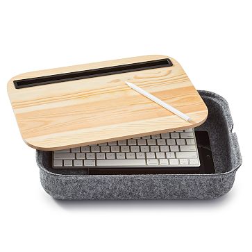 Wooden Storage Lap Desk