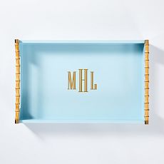 Bamboo Lacquer Serving Tray