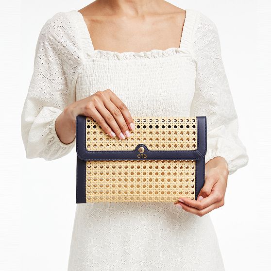 Waterproof Caning Clutch