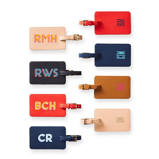 Fillmore Vegan Leather Luggage Tag and Passport Case