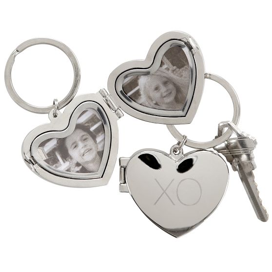 Heart Locket Key Fob