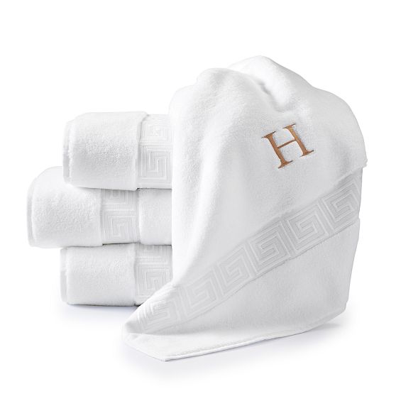 Hydrocotton Greek Key Bath Towel