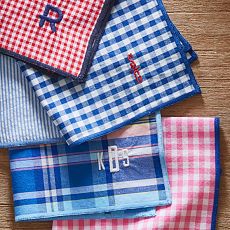Patterned Handkerchief, Set of 2