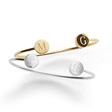 Sarah Chloe Double Elle Bangle