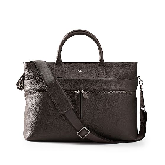 Graham Leather Briefcase Bag