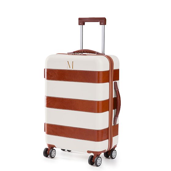 Terminal 1 Striped Carry-On and Terminal 1 Checked Luggage Gift Set