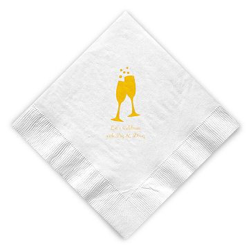 Letterpress Cocktail Napkins
