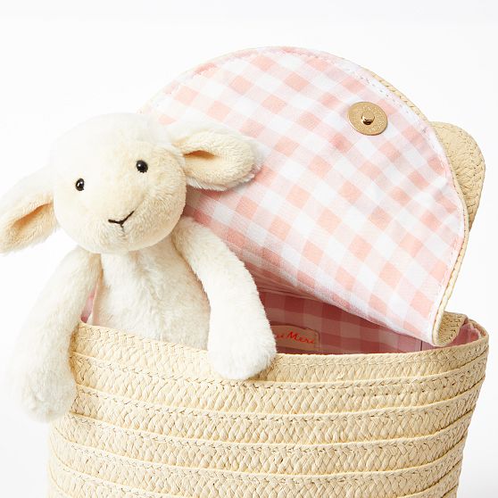 Raffia Bunny Backpack