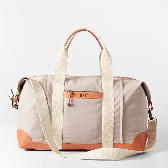 Canvas and Leather Weekender