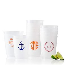 Plastic Party Cups, Set of 25