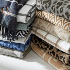 Italian Colorblock Throw Blanket
