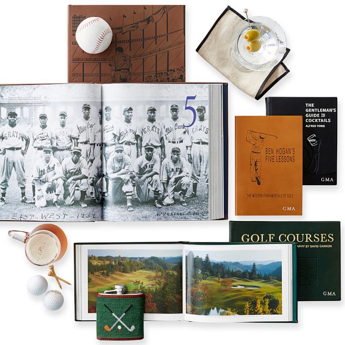 Leather-Bound &quot;Ben Hogan's 5 Golf Lessons&quot; Book